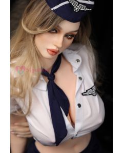 SIGAFUN 159cm (5ft2) Silicone Head & TPE Body Hybrid Sex Doll, SG3 Ada