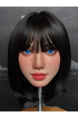 Irontech Realistic Makeup Practice Mannequin Head No.30, Wig Display & Styling Training Model ideal for wig styling, product photos, tutorials, and display setups