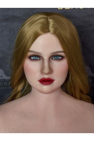 Irontech Realistic Makeup Practice Mannequin Head No.18, Wig Display & Styling Training Model ideal for wig styling, product photos, tutorials, and display setups