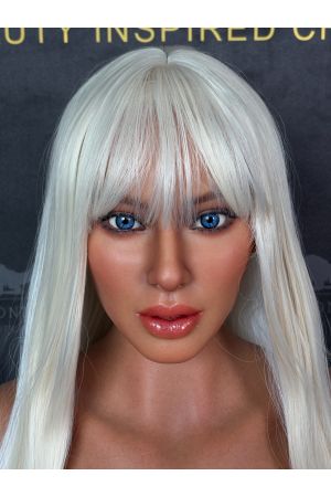 Irontech Realistic Makeup Practice Mannequin Head No.1702, Wig Display & Styling Training Model ideal for wig styling, product photos, tutorials, and display setups