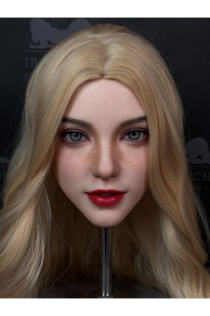 Irontech Realistic Makeup Practice Mannequin Head No.31, Wig Display & Styling Training Model ideal for wig styling, product photos, tutorials, and display setups