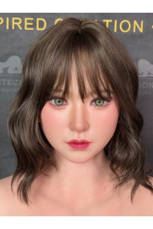Irontech Realistic Makeup Practice Mannequin Head No.24, Wig Display & Styling Training Model ideal for wig styling, product photos, tutorials, and display setups