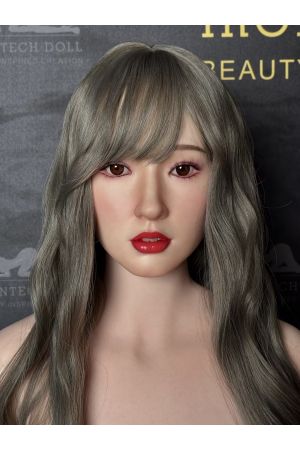 Irontech Realistic Makeup Practice Mannequin Head No.7, Wig Display & Styling Training Model ideal for wig styling, product photos, tutorials, and display setups