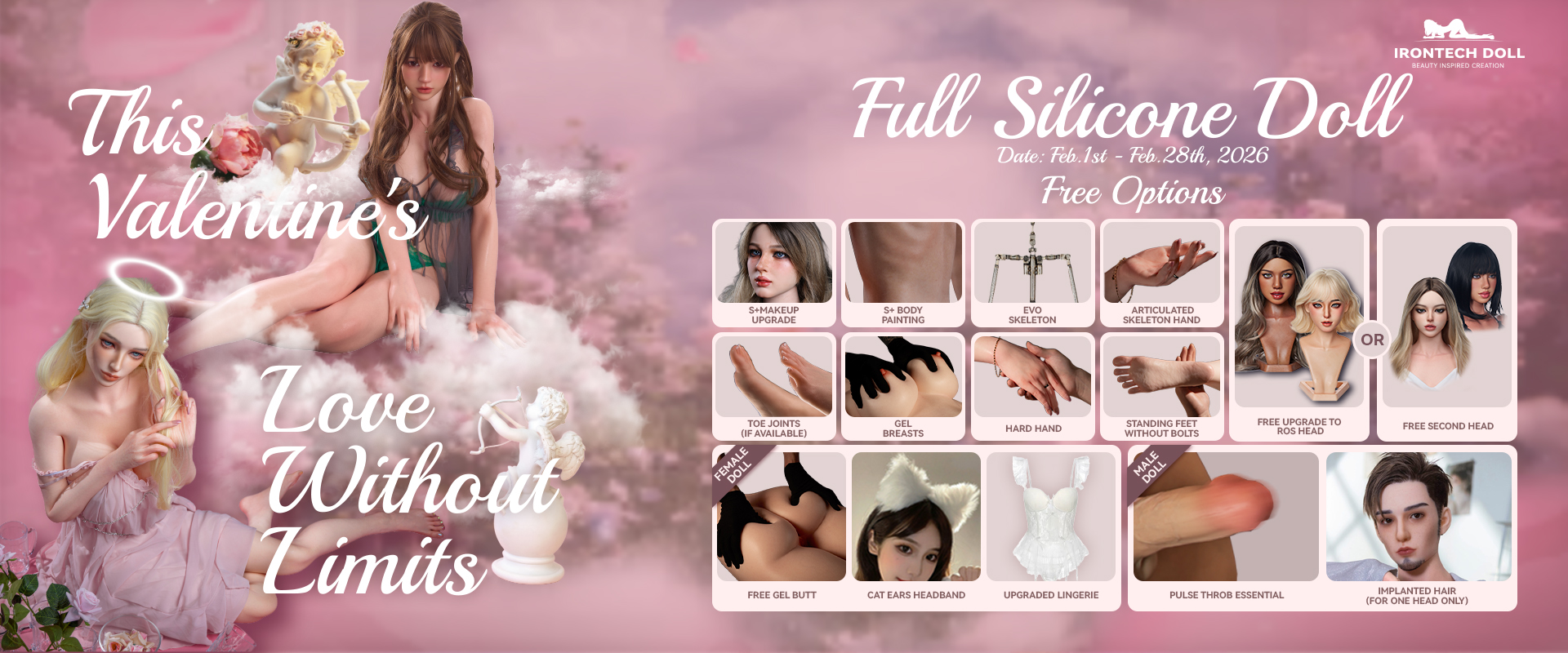 2026 Valentine's Day Promotion silicone